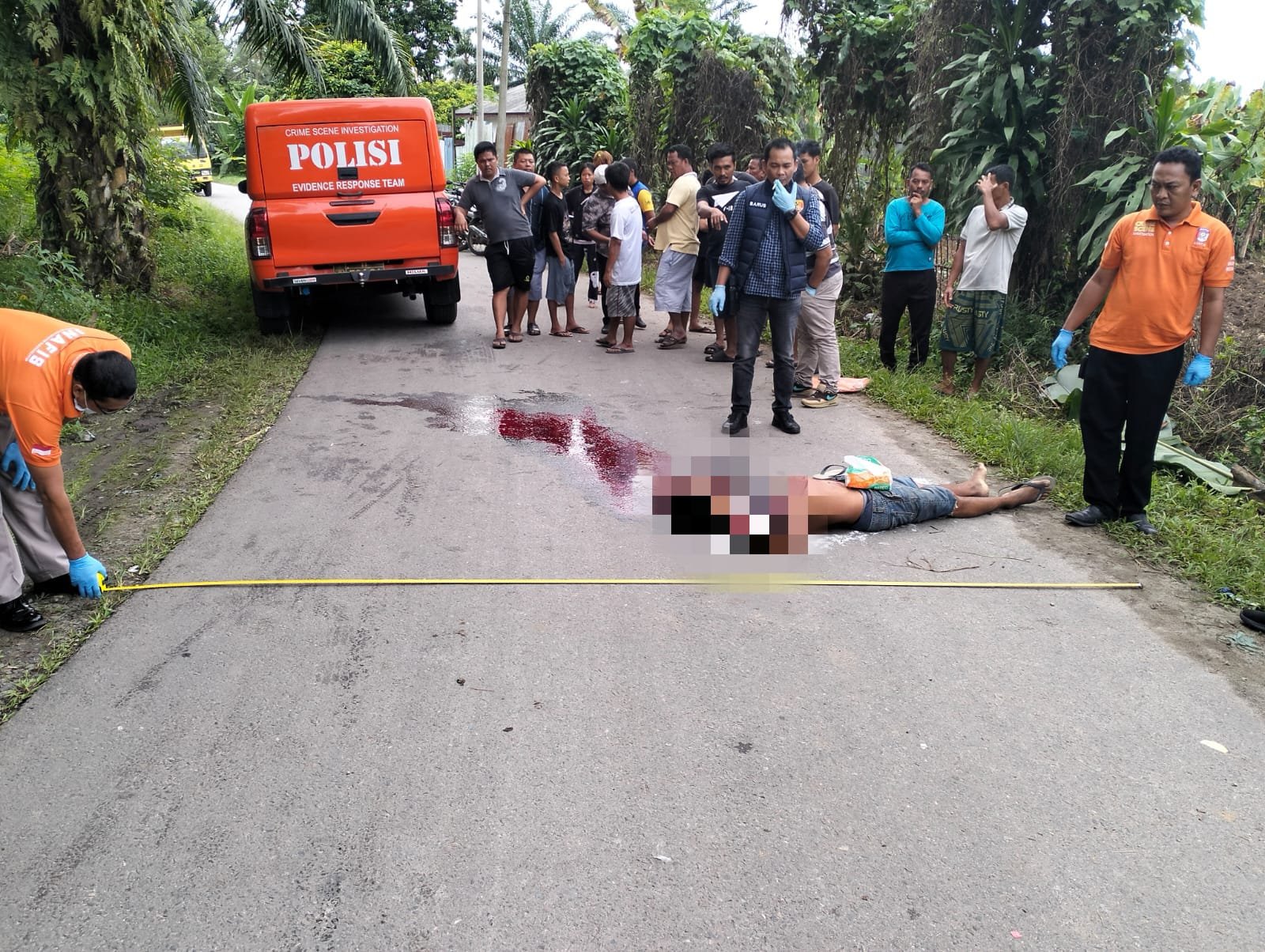 Diduga Tabrak Lari, Warga Langkat Ditemukan Tewas Dijalan Diduga Tabrak Lari, Warga Langkat Ditemukan Tewas Dijalan