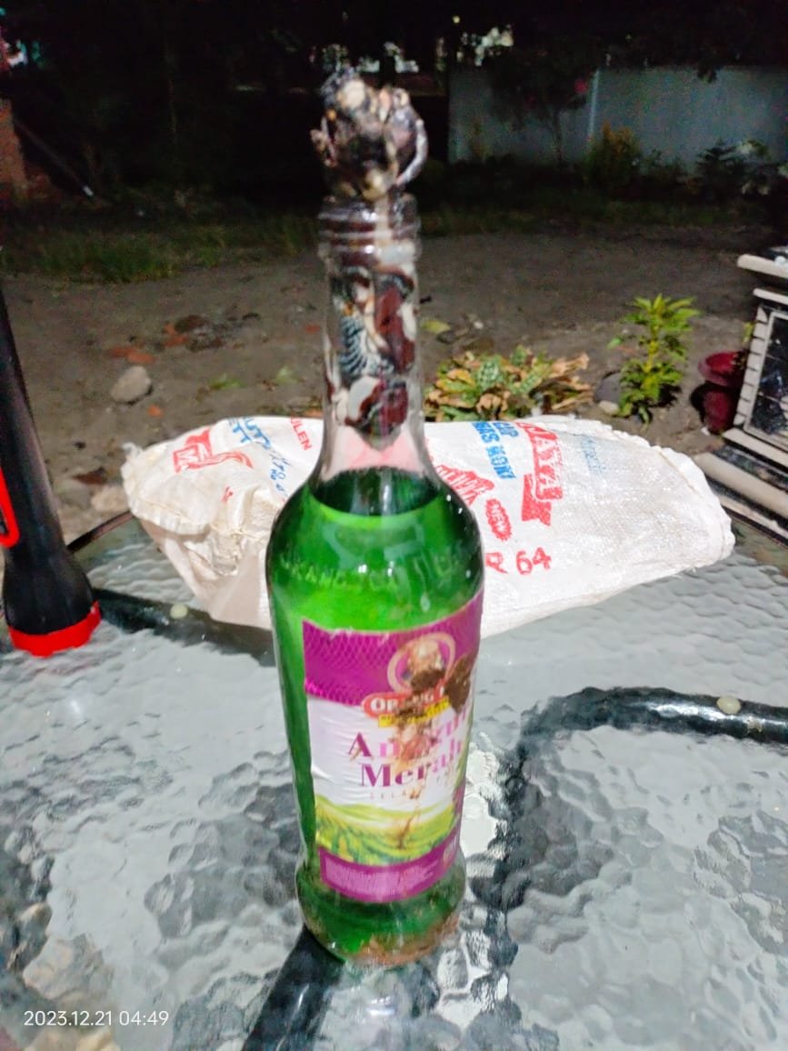 Pelaku Pelemparan Bom Molotov Kerumah Wartawan Belum Terungkap