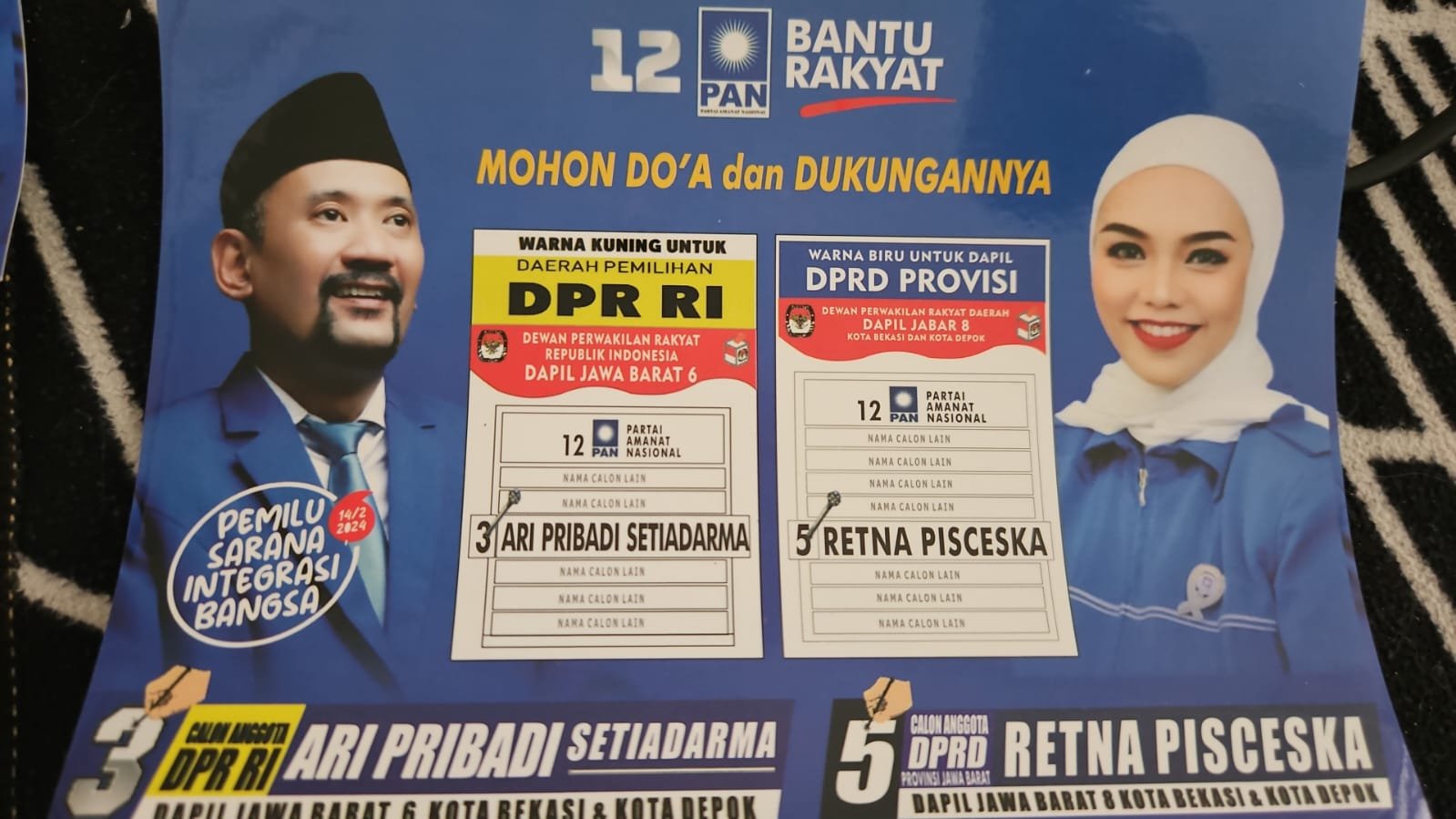 DR (HC) Ari Pribadi Setiadarma dan Retna Piceska Sosialisasikan 17 Program Unggulan dan 8 Prioritas Prabowo-Gibran DR (HC) Ari Pribadi Setiadarma dan Retna Piceska Sosialisasikan 17 Program Unggulan dan 8 Prioritas Prabowo-Gibran