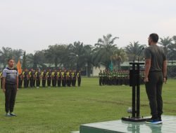 Danyon Infanteri 121/MK Pimpin Pembukaan Pekan Olah Raga Macan Kumbang