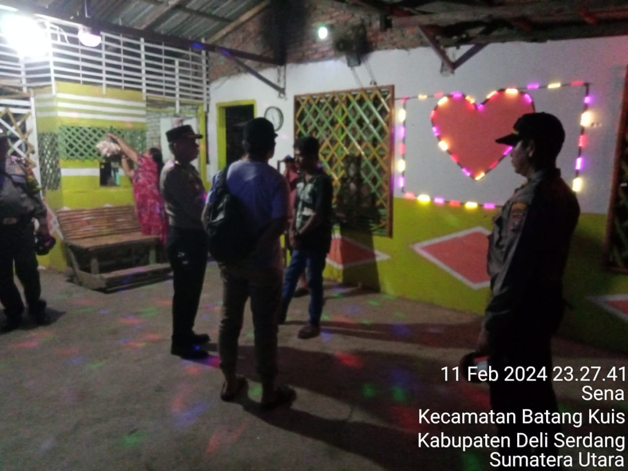 Sukseskan Pemilu, Polsek Batang Kuis Razia Dalam Masa Tenang Sukseskan Pemilu, Polsek Batang Kuis Razia Dalam Masa Tenang