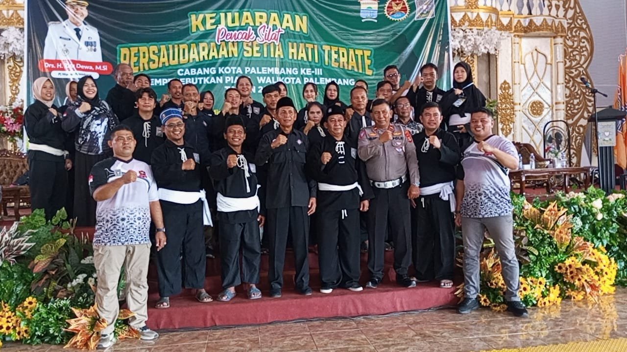 Kejuaraan PSHT Cabang Kota Palembang Di Gelar, Sebanyak 700 Atlet Pencak Silat Bertanding