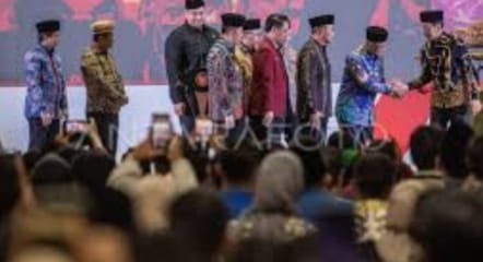 Jokowi Hadiri Muktamar XX Ikatan Mahasiswa Muhammadiyah ( IMM ) di Sumsel