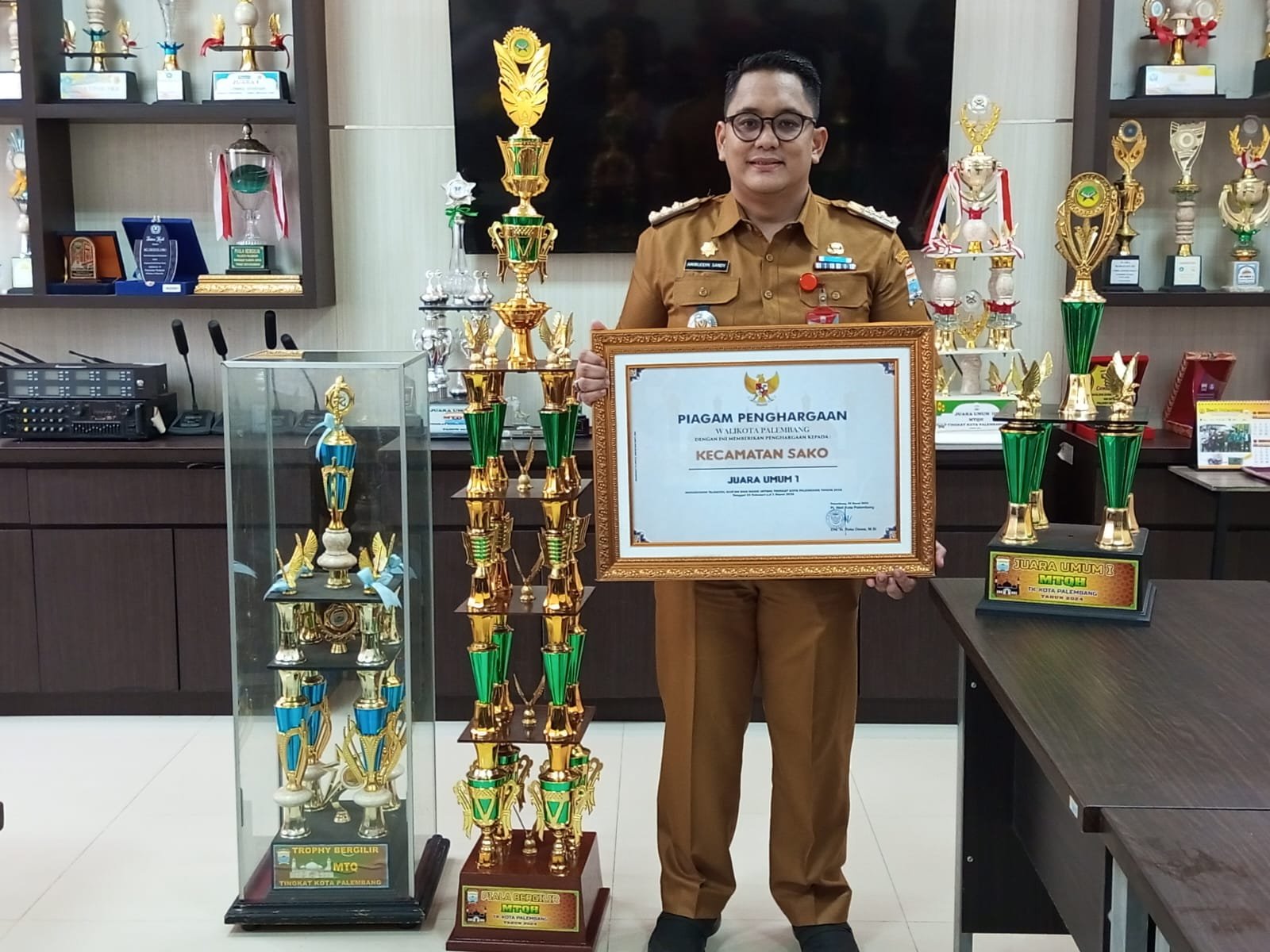 Kecamatan Sako Juara 1 MTQH XXXI Tingkat Kota Palembang Tahun 2024 Kecamatan Sako Juara 1 MTQH XXXI Tingkat Kota Palembang Tahun 2024