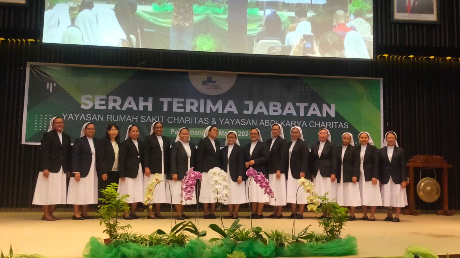 Sr.M.Henrika,F.Ch Dikukuhkan Ketua Yayasan Rumah Sakit Charitas Palembang Sr.M.Henrika,F.Ch Dikukuhkan Ketua Yayasan Rumah Sakit Charitas Palembang