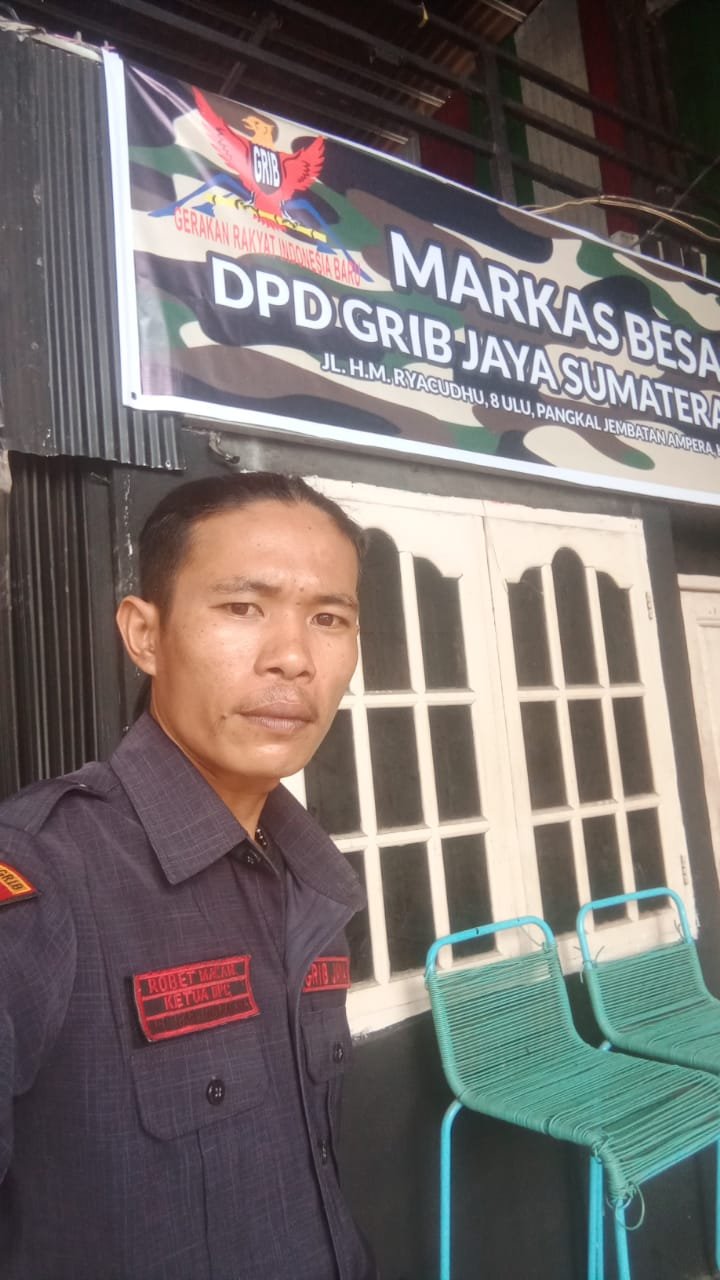 KETUA GRIB JAYA MEMBERI APRESIASI SATRESKRIM POLRES OGAN ILIR UNTUK MENGGUNGKAP KASUS KEKERASAN DI BAWA UMUR