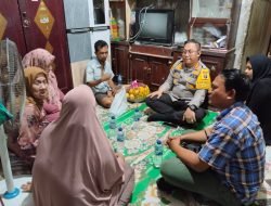 Kapolresta Deli Serdang Berikan Talih Asih Kepada Korban Pengeroyokan
