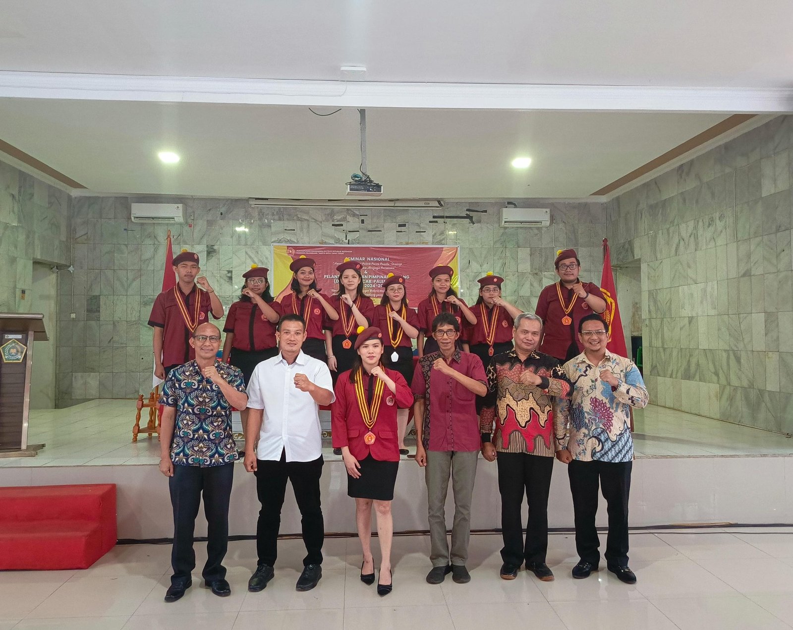 Pelantikan Pengurus PMKRI Cab Palembang Santo Beda yang Tekun Periode 2024-2025 Siap Bersinergi dalam Semangat Return dan Grow Futher Menuju PMKRI Cab Palembang yang Berintegritas