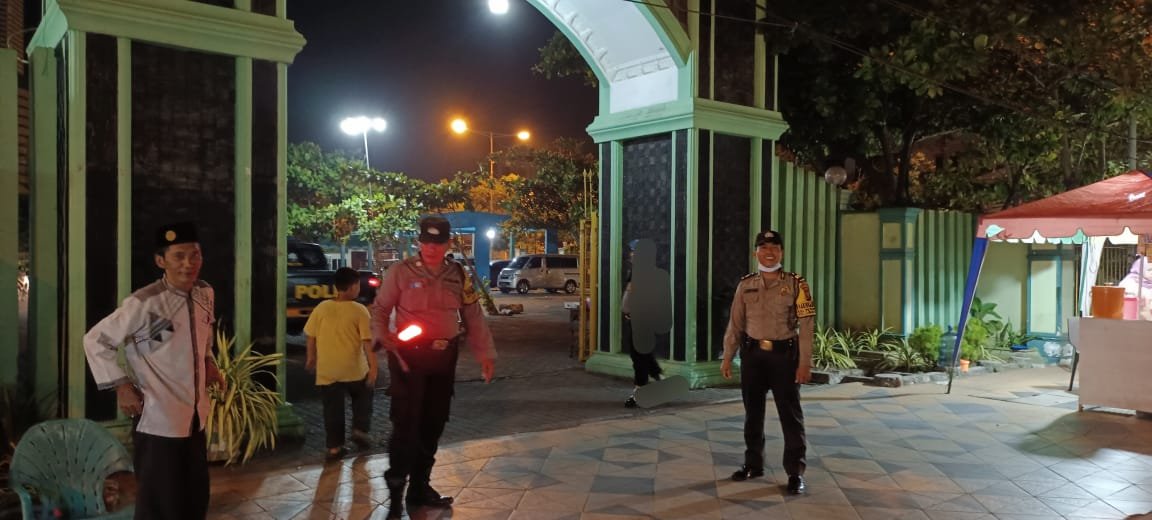 Polresta Deli Serdang Giat Patroli Mobile Dan Pengamanan Sholat Tarawih