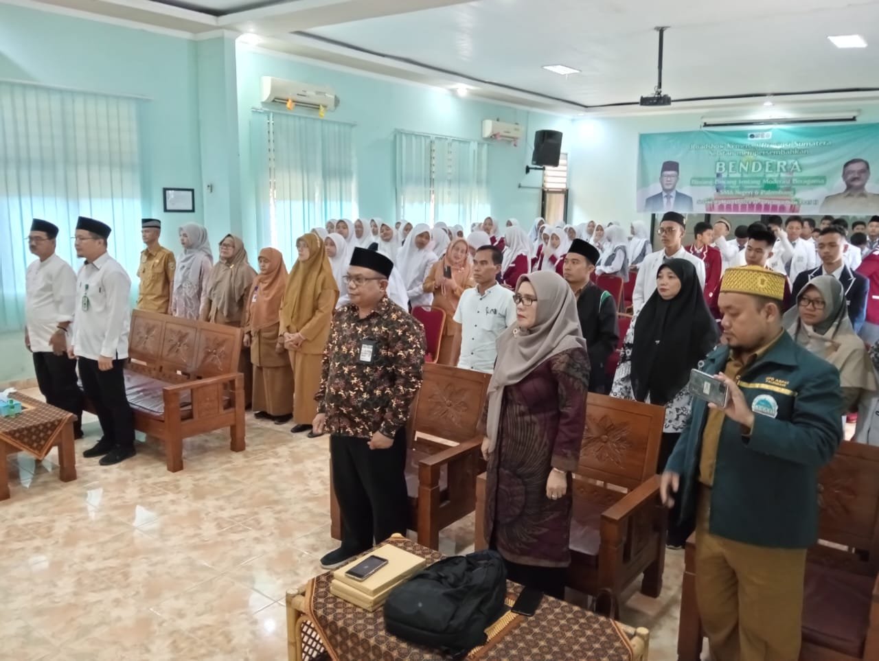 SMA Negeri 6 Palembang Rangkaian Terakhir Talk Show "BENDERA" Kota Palembang,