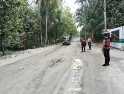 Polresta Deli Serdang Patroli Pada Lokasi Proyek Strategis Nasional Lau Simeme