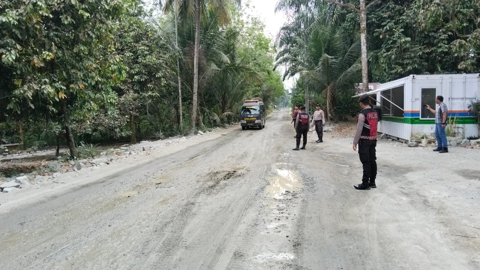 Polresta Deli Serdang Patroli Pada Lokasi Proyek Strategis Nasional Lau Simeme Polresta Deli Serdang Patroli Pada Lokasi Proyek Strategis Nasional Lau Simeme