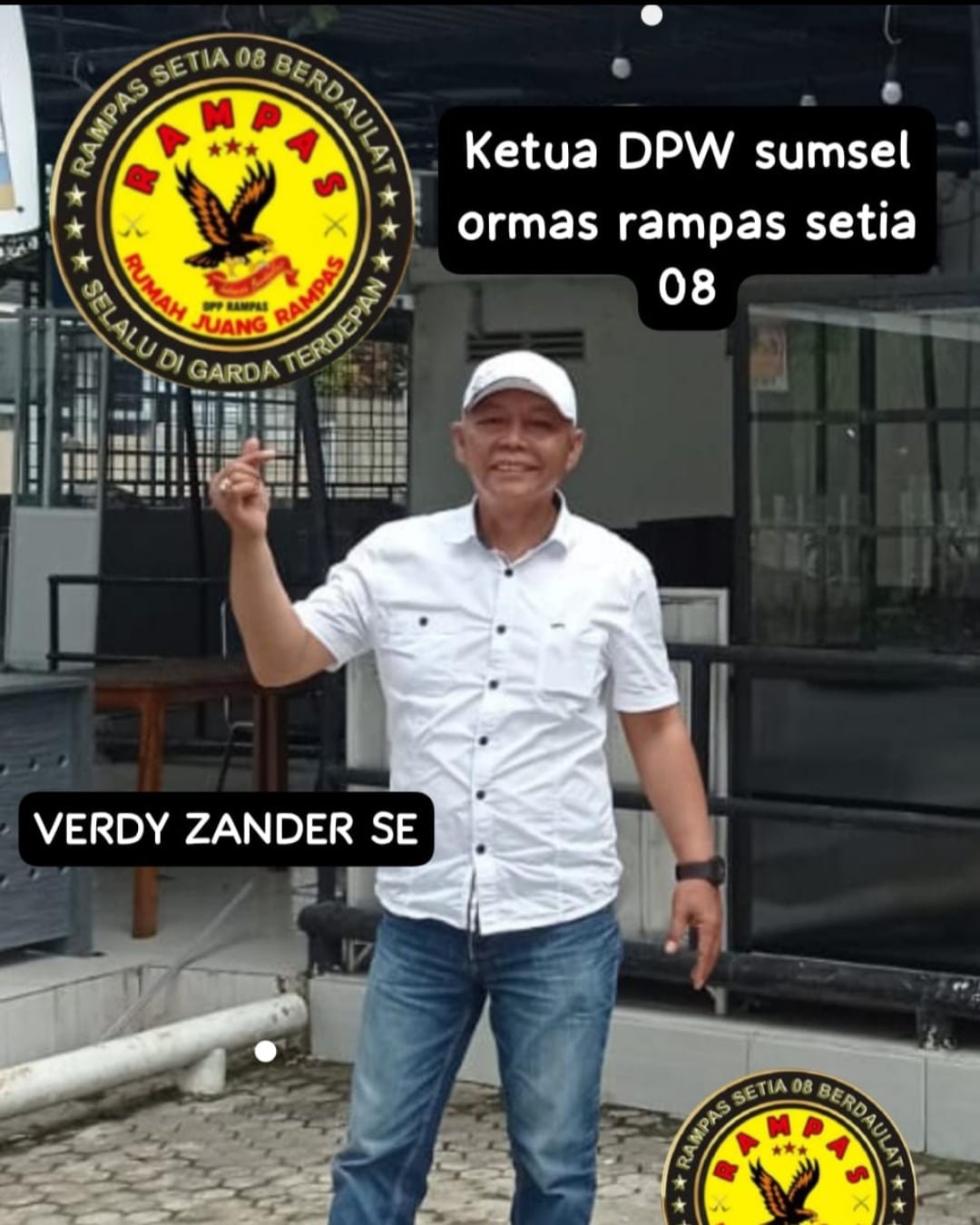 Rapat Internal DPW ormas Rampas Setia 08 Sumsel