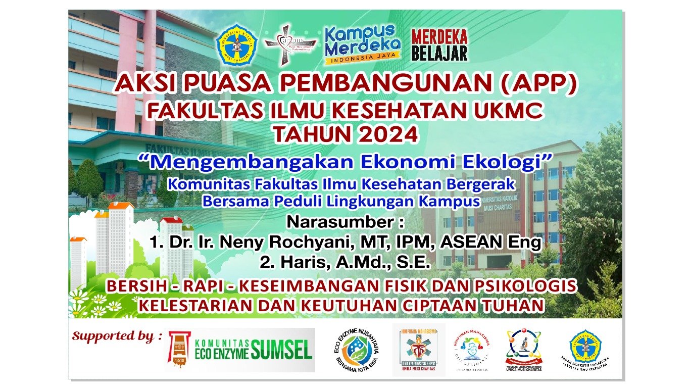 FiKes UKMC Mengisi APP Melalui “ Bergerak Bersama Peduli Lingkungan Kampus”