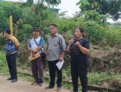 Pasaribu : Agar Seluruh Aktivitas Mobil Dum Truk Galian Tanah di Stop di Kawasan SDN 14 Palembang