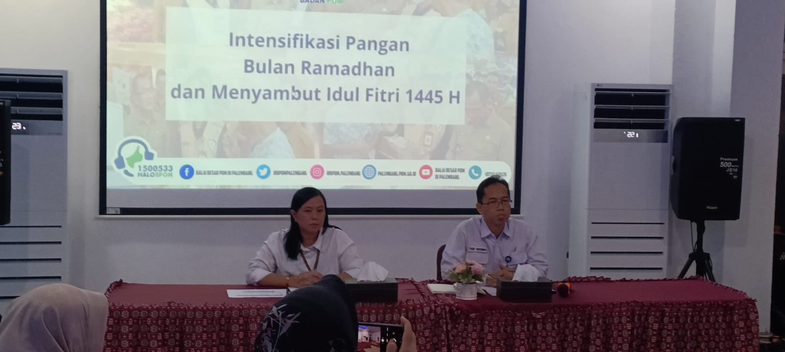 Intensifikasi Pangan Bulan Ramadhan dan Menyambut Idul Fitri 1445 H BBPOM " Intensifikasi Pangan Bulan Ramadhan dan Menyambut Idul Fitri 1445 H BBPOM "