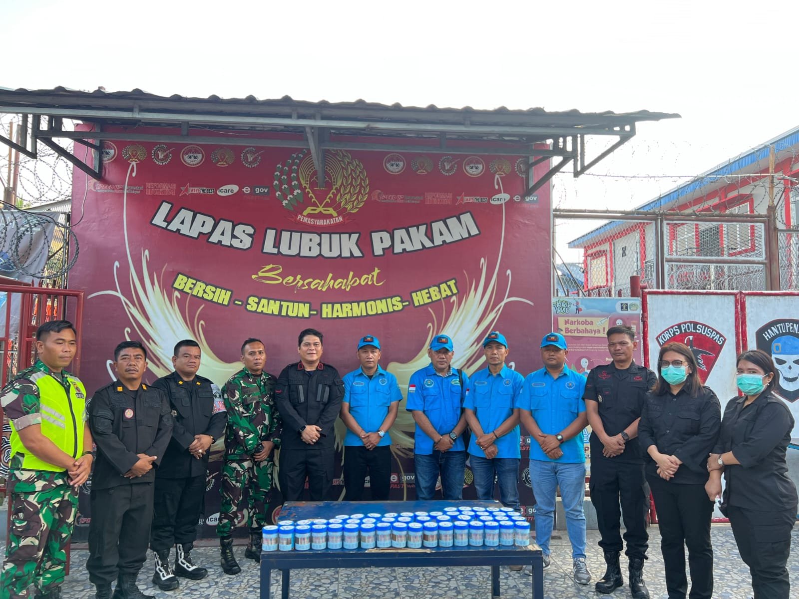 Lapas Lubuk Pakam Giat HBP, Pesan Kalapas “Jangan Goyah Dan Tetap Semangat