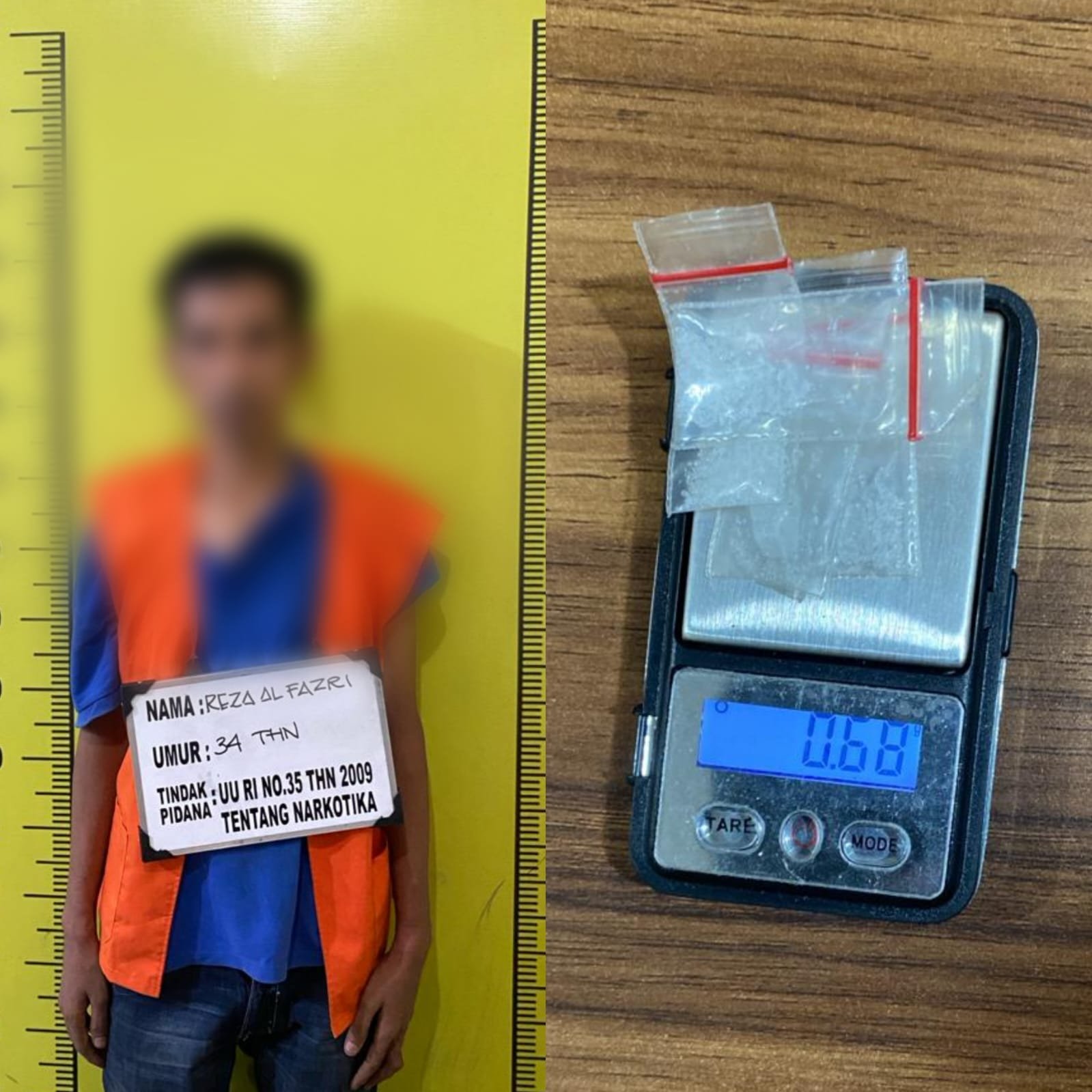 Satresnarkoba Polresta Deli Serdang Tangkap Bandar Sabu