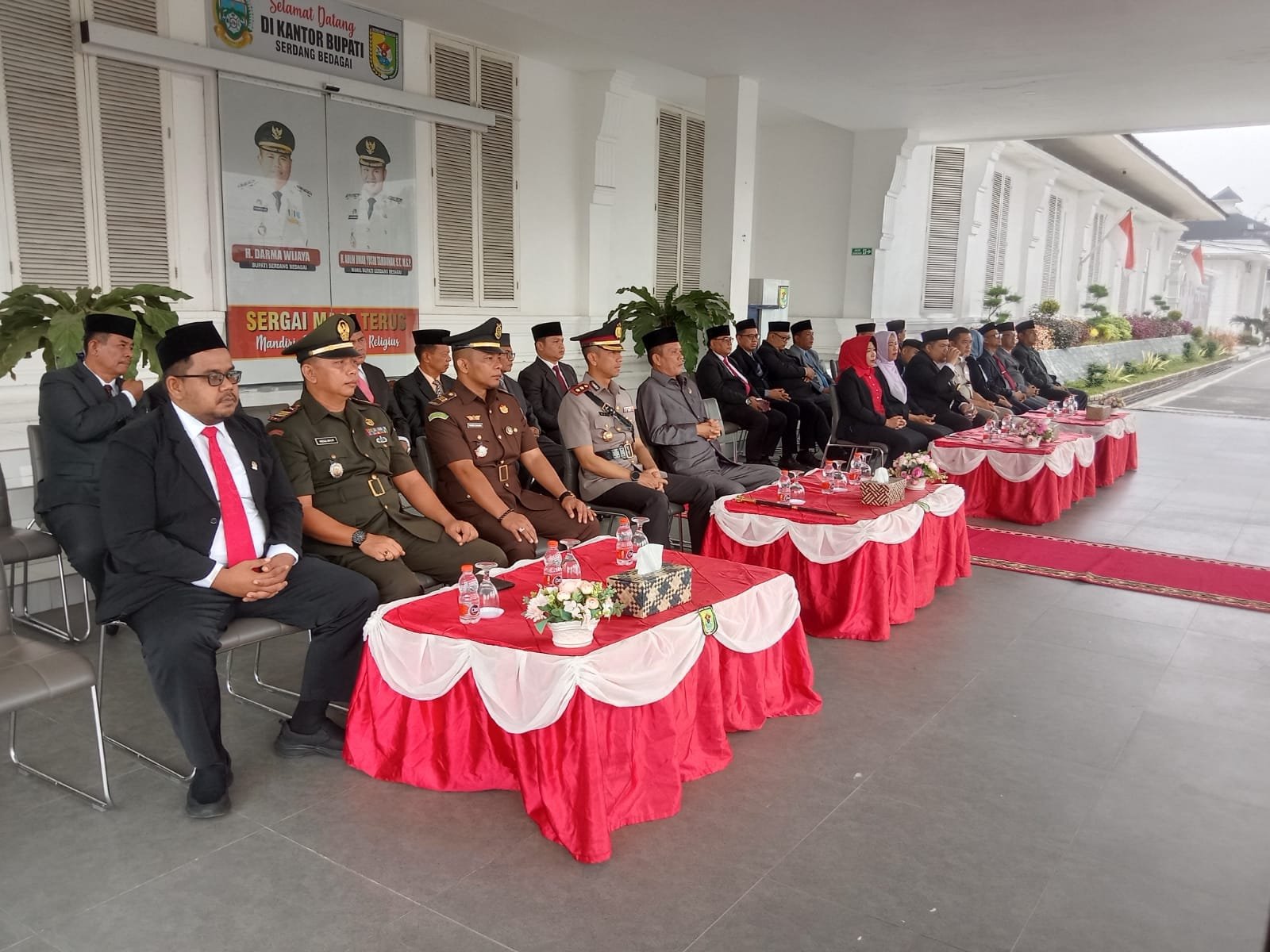 Dandim 0204/DS Hadiri Upacara Otonomi Daerah ke-XXVIII Tahun 2024 Serdang Bedagai