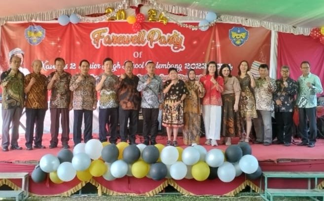 Hamzah Zainuddin Dikukuhkan Ketua Komite SMA Xaverius 2 Palembang