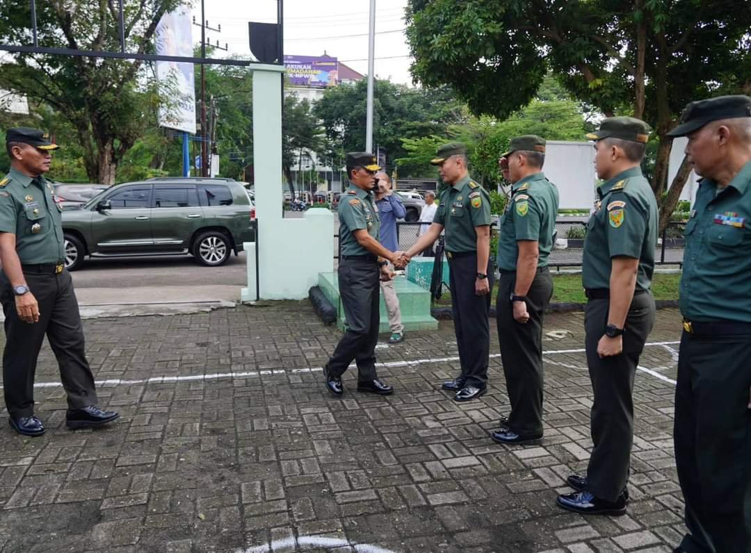 Pangdam II/Swj : Hindari Pelanggaran, Tingkatkan Profesional dan Berdoa..
