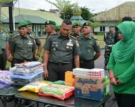 Korem 023/KS Kirim Bantuan kepada Korban Banjir Bandang Di Wilayah Sumbar