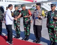 Pimpin KTT World Water Forum, Panglima TNI Sambut Kedatangan Presiden Jokowi Di Bali