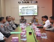 POLRES OGAN ILIR MENERIMA KUNJUNGAN TIM SUPERVISI SIKAT 1 MUSI 2024 POLDA SUMSEL