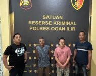 DUA WARGA PENGOPLOS MINYAK DIAMANKAN POLRES OGAN ILIR