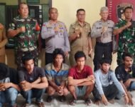 Viral di Sosmed Ada Pungli, 6 Pria Diciduk Polsek Tanjung Morawa