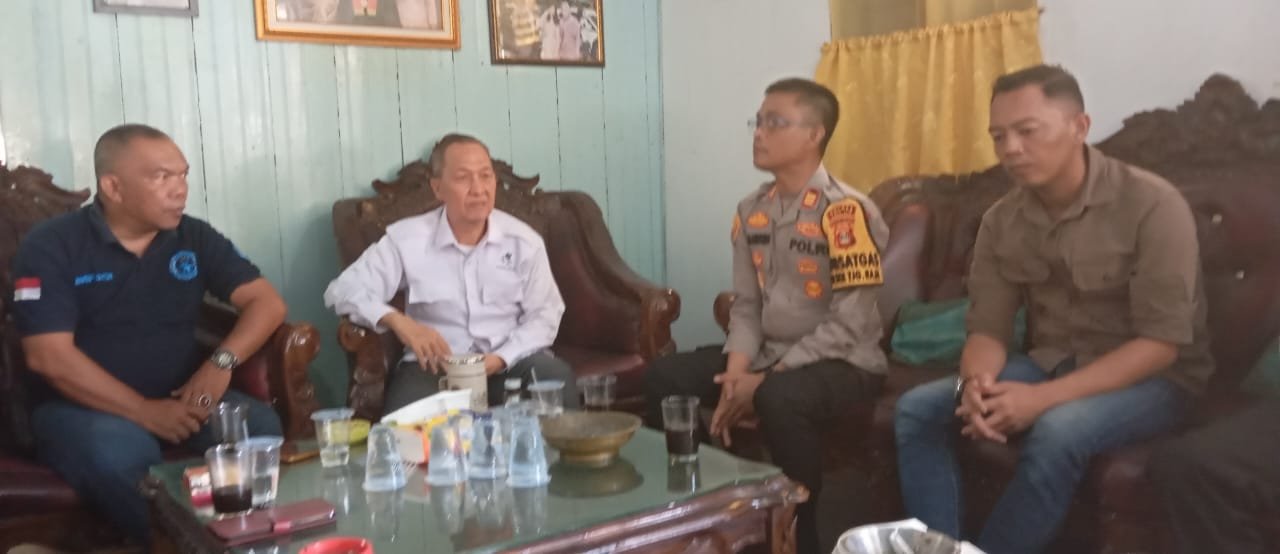 Silaturahmi Kapolsek Tanjung Raja ke Tokoh Masyarakat dan pengamat Publik Ogan Ilir.