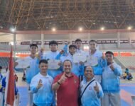 Tim Karate-Ka Deli Serdang Sabet Medali Emas KUMITE Beregu Putra Popprovsu 2024