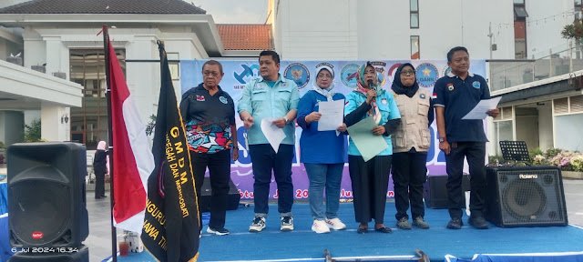 GMDM DPD PROVINSI JATIM BERSAMA PENGIAT ANTI NAKOBA GIAT GEBYAR PASKA (HANI) 2024 DI ALUN -ALUN SURABAYA