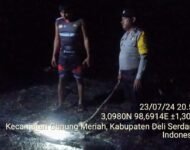 Dapati Informasi Adanya Titik Api, Personil Polsek Gunung Meriah Sigap Terjun Ke Lokasi