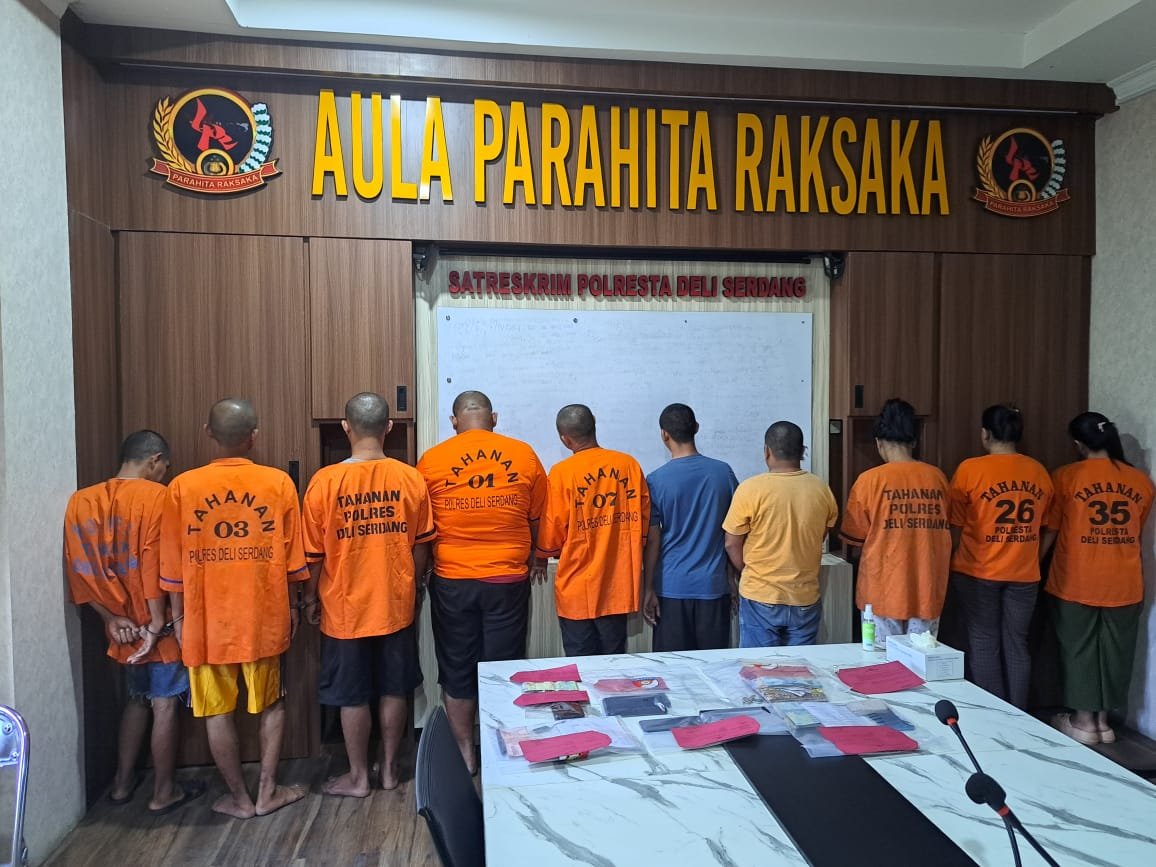 14 Cowok, 3 Cewek Diangkut Kasus Judi