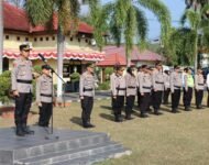 Kapolres Ogan Ilir Pimpin Sertijab Kapolsek Muara Kuang