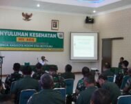 Kodim Boyolali Terima Penyuluhan Kesehatan Dari dr.Nasri
