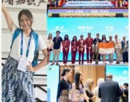 Cleora Ardhintya Zhafira Siswi SMP 8 Peraih Mendali Emas Ajang 8th Belt and Road Teenager Maker Camp & Teacher Workshop di China.