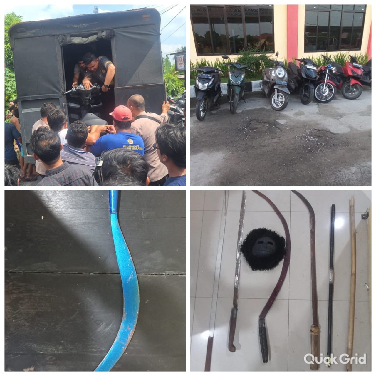 Polresta Deli Serdang Amankan 28 Orang Geng Motor Dan Pelajar Lakukan Aksi Tawuran