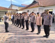 Polresta Deli Serdang Giat Pengamanan Pendaftaran Paslon Bupati-Wakil Bupati Deli Serdang Dalam Pilkada Serentak 2024