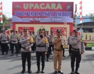 Kapolresta Deli Serdang Berikan Reward Juara 2 Lomba Satkamling.