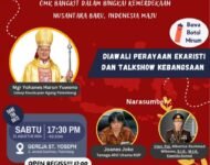 Irjen.Pol Albertus Rahmad Wibowo, S.I.K, M.I.K (Kapolda Sumsel): Orang Muda Katolik Jadilah Garam Disemua Bidang