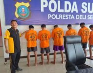 Polresta Deli Serdang Paparkan Geng Motor 13-14 Bentrok Dengan Geng Motor Eksos, 1 Tewas