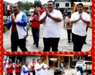 Freddy Situmorang Bacabup Dan Andreas Simbolon Bacabup Sambangi Kampung Ulos Huta Raja Huta Marga Simarmata Dosi Raja