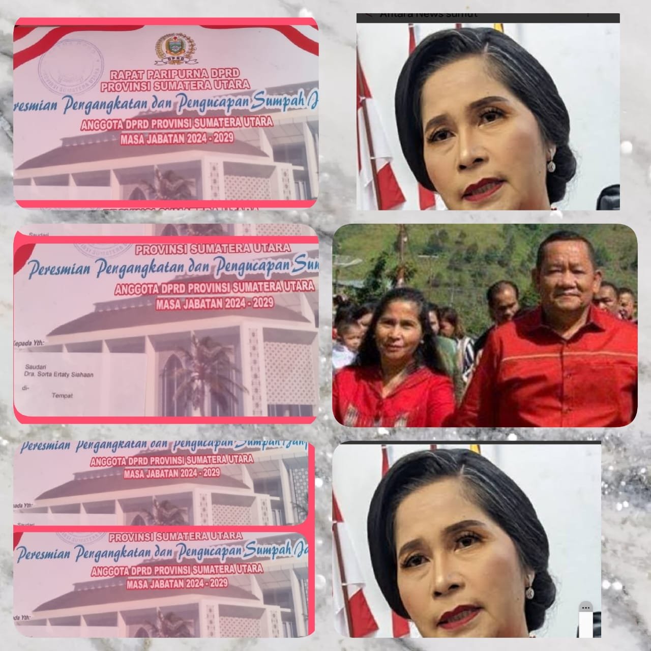 Sorta Ertaty Siahaan- Ketua DPRD Kabupaten Samosir,Besok Dilantik Sebagai Anggota DPRD Sumatera Utara
