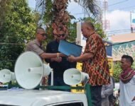 Pembela Suara Rakyat Palembang Datangi Polda Sumsel