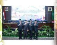 Pimpinan DPRD Muba Masa Jabatan 2024-2029 Resmi Dilantik