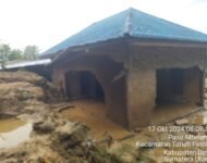 11 Rumah Rusak Diterjang Bandang Di Tanah Pinem Dairi