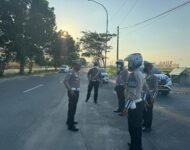 Sat Lantas Polresta Deli Serdang Patroli Di Rawan Balap Liar