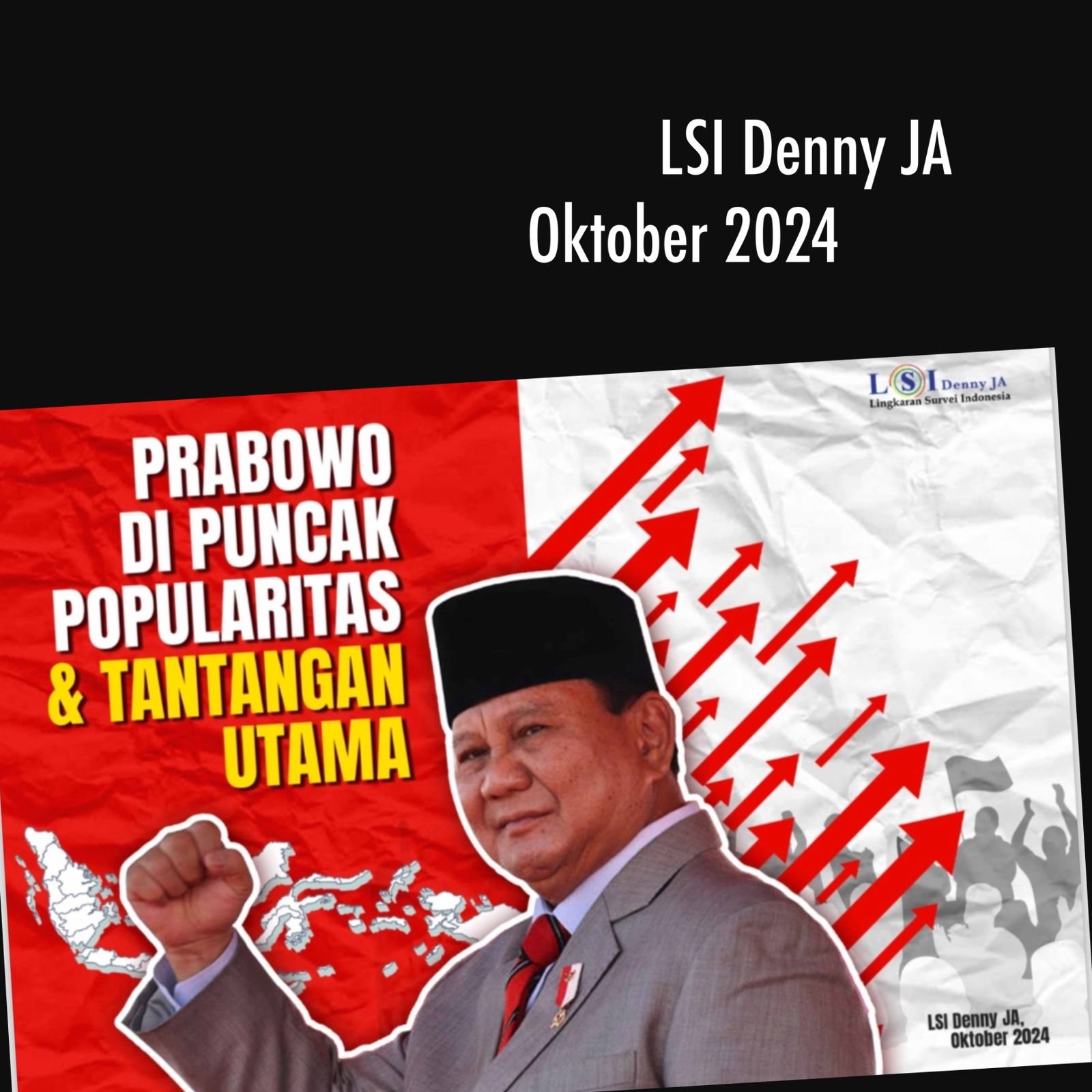 PRABOWO DI PUNCAK POPULARITAS PRABOWO DI PUNCAK POPULARITAS